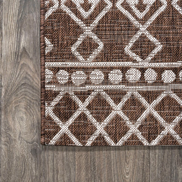 Kafel Tribal Bohemian Indoor/outdoor Area Rug